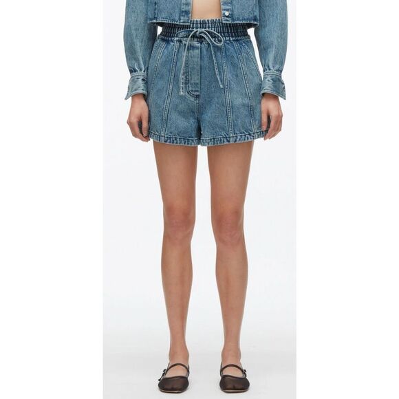3.1 Phillip Lim Denim Boxer Short NWT Size XS - Picture 2 of 12